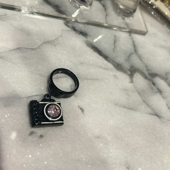Vintage Camera Ring With Crystals-Boutique - Picture 6 of 7